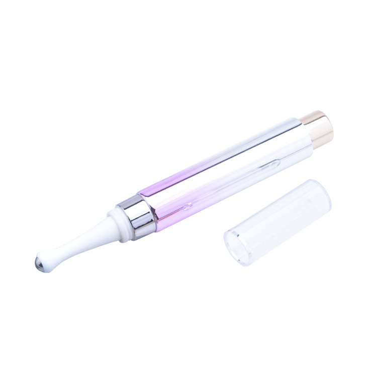 envase de acrílico de la crema del ojo de la botella 5ml del rodillo del ojo de 20m m para los aceites esenciales