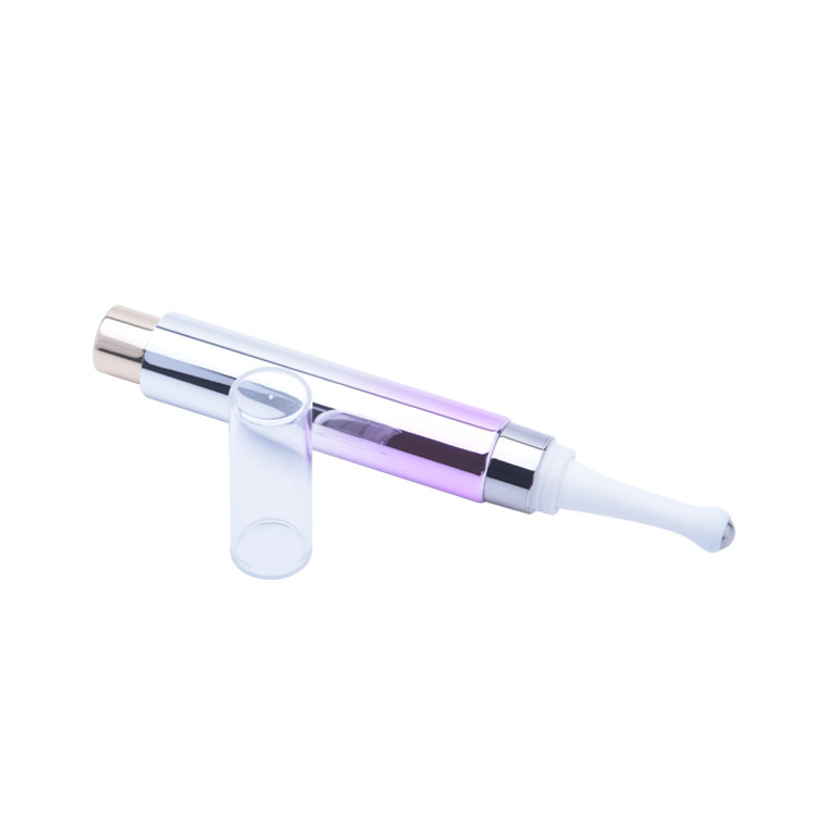 envase de acrílico de la crema del ojo de la botella 5ml del rodillo del ojo de 20m m para los aceites esenciales