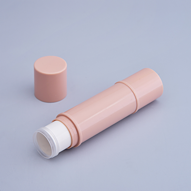 Tubo de palo de desodorante de 8 g: color y logotipo personalizable, tubo de PP recargable con relleno inferior